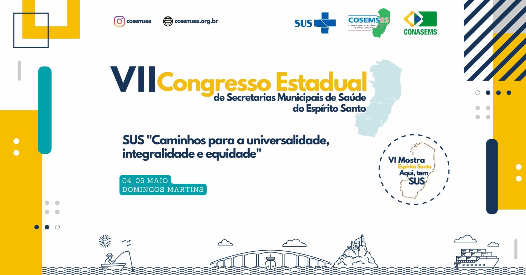 Inscrições abertas para o VII Congresso Estadual de Secretarias